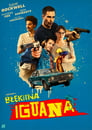 Plakat Błękitna iguana