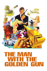 Plakat Człowiek ze złotym pistoletem