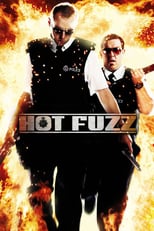 Plakat Hot Fuzz. Ostre psy