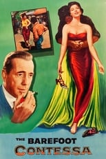 Plakat Retro kino - Bosonoga Contessa