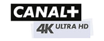 Logo CANAL+ 4K ULTRA HD