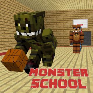 Minecraft - szkoła dla potworów (FNAF) w Showmax